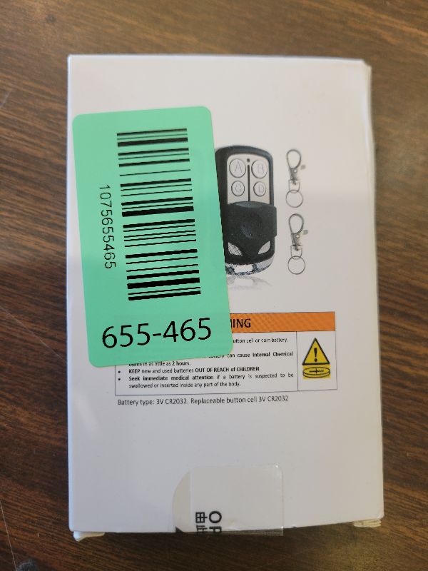 Photo 1 of 3 Keychain Garage Door Opener Remote,Compatible with LiftMaster Chamberlain Garage Door Opener,893MAX,890MAX 953EV/EVC,3 Pack
