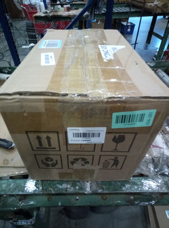 Photo 1 of (Tank + Light +Pump + Filter Balls) Turtle Tank Kit, Turtle Tank Starter Kit,Bottom Drainage, Multi-Function Areas for Turtles, Crabs,Fishes, Amphibians,Reptiles. (15.75 x 8.64 x 8.64 Inch)