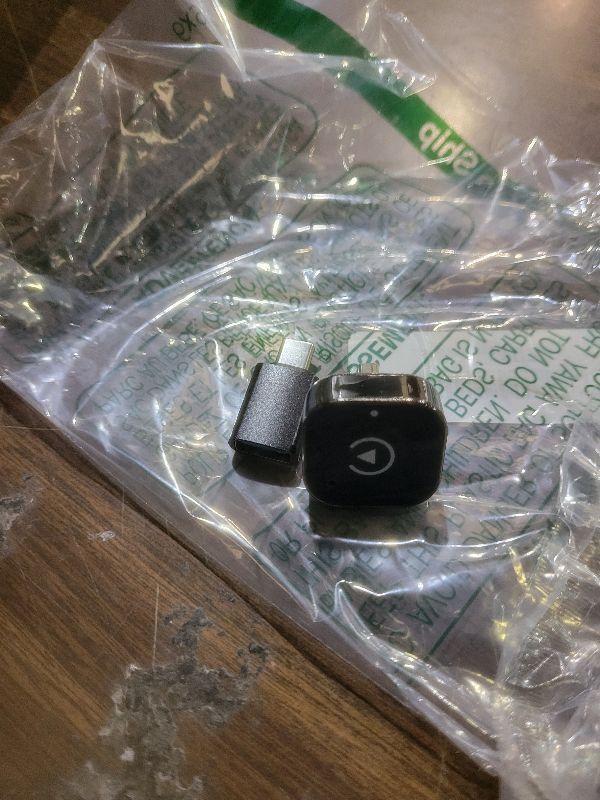 Photo 1 of 2-in-1 Wireless CarPlay & Android Auto Adapter, Plug & Play CarPlay Dongle Converts Wired to Wireless, Fast Auto-Connect, No Delay, Compact Design for iPhone & Android with USB/USB-C Port(Black)