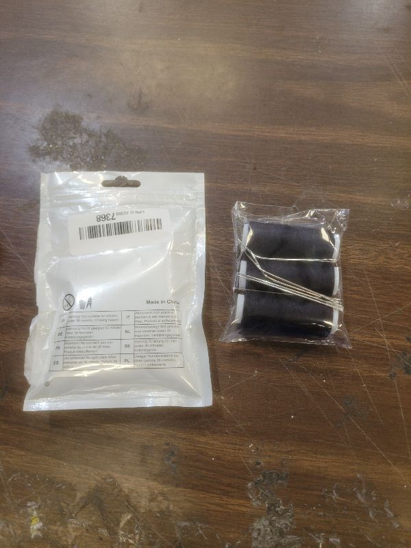 Photo 1 of 12pcs Hair Needle and Thread Set 9Pcs Curved Needle with 3Pcs Black Threads Hair Extension Tools for Making Wig Sewing Needles and Thread for Hand Sewing Hairs Weave Extension Canvas Repair