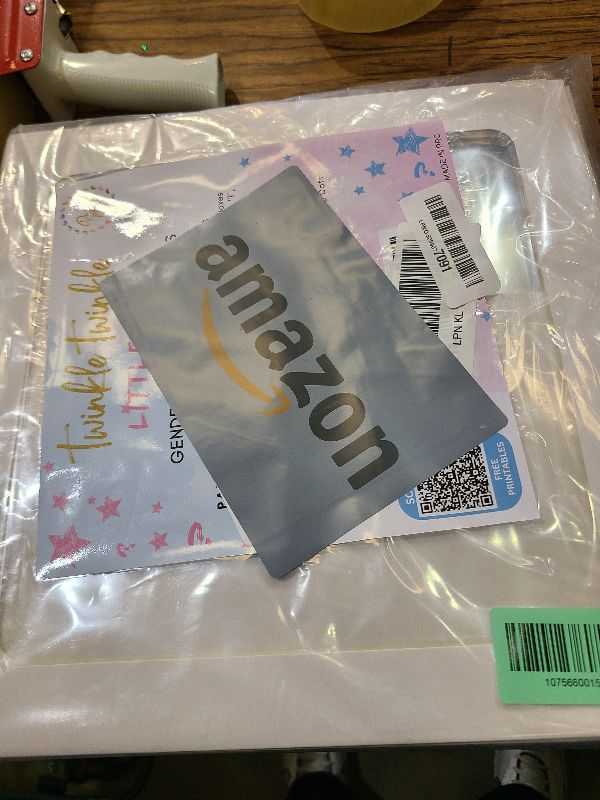 Photo 1 of 191 PC Premium Twinkle Twinkle Little Star Gender Reveal Decorations - Includes: Balloon Arch Garland - GIRL BOY Boxes - Gender Reveal Balloon - Cloth Backdrop - Games - Cupcake Toppers and More