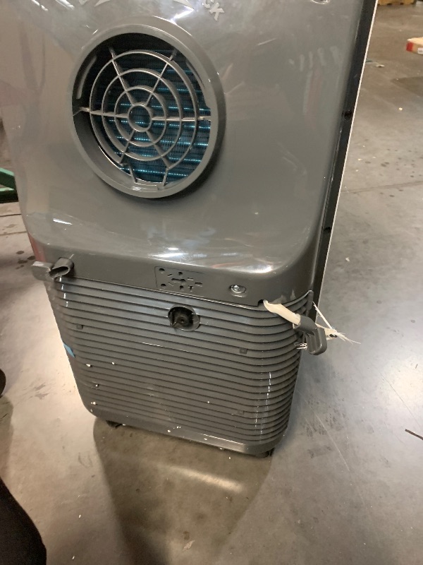 Photo 1 of ****DAMAGE SEE PICTURES/ NOTES*****
SereneLife Portable Air Conditioner, Dehumidifier & Fan | 3-in-1 8,000 BTU AC With Temperature Ranges 64°F–90°F & Cools 350 SQ FT | Includes 3 Fan Speeds, Remote Control, & Window Exhaust Kit | White
