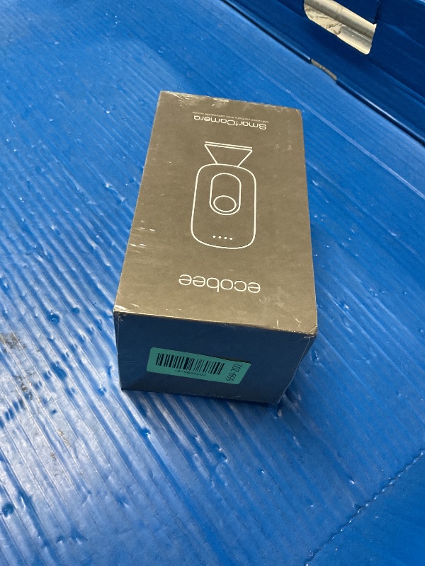 Photo 1 of ***FACTORY SEALED***
ecobee SmartCamera – Indoor WiFi Security Camera, Smart Home Security System, 1080p HD 180 Degree FOV, Night Vision, 2-Way Audio, Works with Apple HomeKit, Alexa Built In