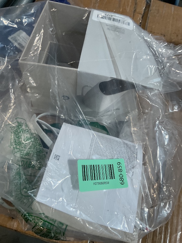 Photo 1 of ***MISSING PARTS***
Google Nest Cam Outdoor (Wired, 2nd Gen) - Security Camera with 2K Video and Gemini, Night Vision, 2-Way Audio - Works with Google Home - 2025 Model - Snow