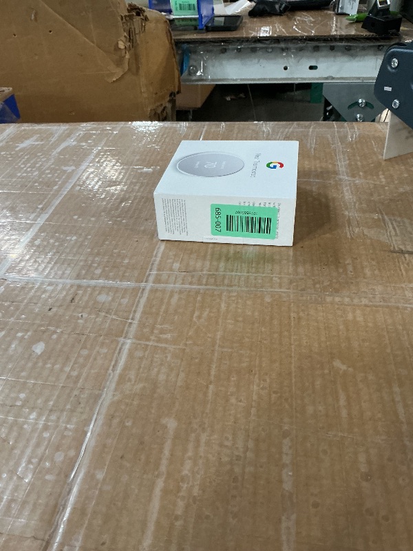 Photo 1 of ** missing the battery back cover **
Google Nest Thermostat - Smart Thermostat for Home - Programmable Wifi Thermostat - Snow