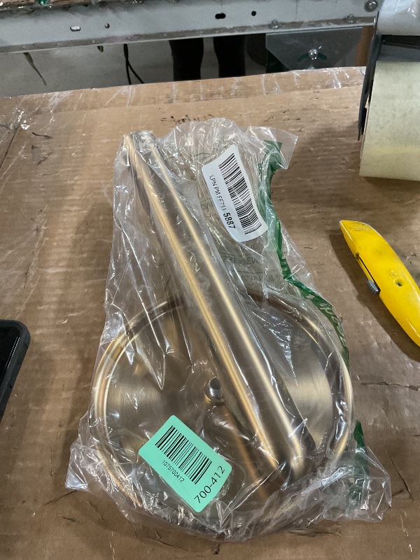 Photo 1 of ***MISSING PARTS***
Ivilon Countertop Paper Towel Stand - Steady and Easy Tear - Fits All Paper Towel Rolls - Warm Gold