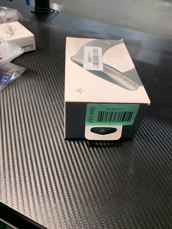 Photo 1 of ***MISSING LONG BAND***
 Fitbit Versa 4 Fitness Smartwatch with Daily Readiness, GPS, 24/7 Heart Rate, 40+ Exercise Modes, Sleep Tracking and more, Waterfall Blue/Platinum, One Size (S & L Bands Included)