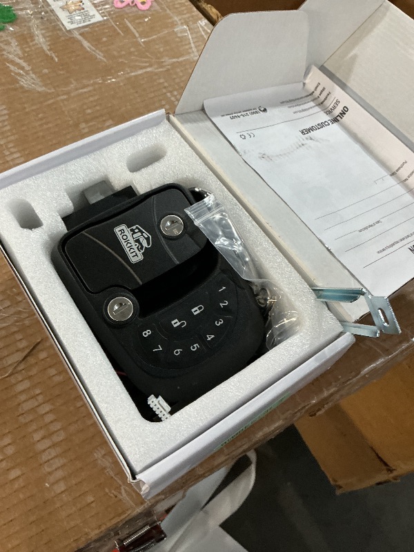 Photo 1 of [2026 Upgrade] RV Door Lock Replacement Keyless Entry - 100% Metal Gear-Driven Lock with Deadbolt | Patent - Pending Security Tech - Password & Remote Control - Fits 3.75" x 2.75" Hole