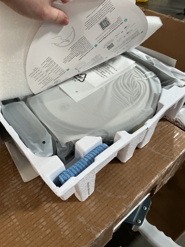 View 2 of ***PARTS ONLY*** ***NONFUNCTIONAL*** Lefant M310 Ultra Robot Vacuum and Mop, 6000Pa Suction-Slim Robotic Cleaner with ToF LiDAR Navigation, Accurate Obstacle Avoidance, WiFi/App/Alexa Control, 170min Runtime, for Pet Hair and Home