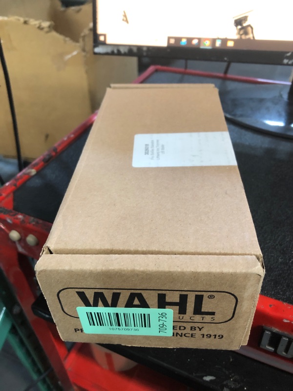 Photo 1 of ***MISSING PARTS***
Wahl USA Pro Series High Visibility Skeleton Style Trimmer, Lithium-Ion Cordless USB Rechargeable All in One Shaving & Close Cutting Beard Trimmer for Men with Near Zero Gap Blade – 3026018