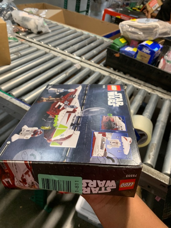 View 2 of ***FACTORY SEALED ***LEGO Star Wars OBI-Wan Kenobi's Jedi Starfighter 75333 Building Toy Set - Features Minifigures, Lightsaber, Clone Starship from Attack of The Clones, Great Gift for Kids, Boys, and Girls Ages 7+
