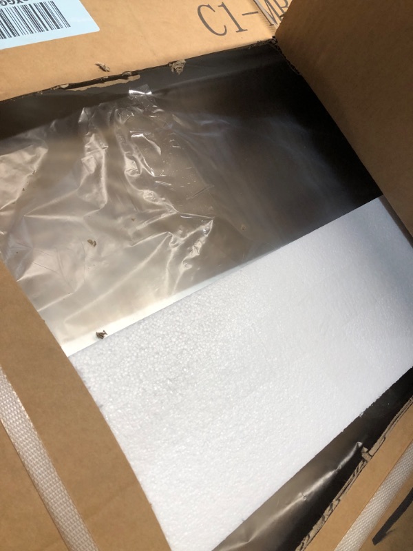Photo 1 of ***FACTORY SEALED OPEN FOR INSPECTION***34" W x 58" H Frameless Single Fixed Bath Panel, Fixed Bathtub Screen with Clamps, 1/4" Clear Glass, Bathroom Shower Door Screen Fixed Tub Shower Glass Door Panel in Matte Black