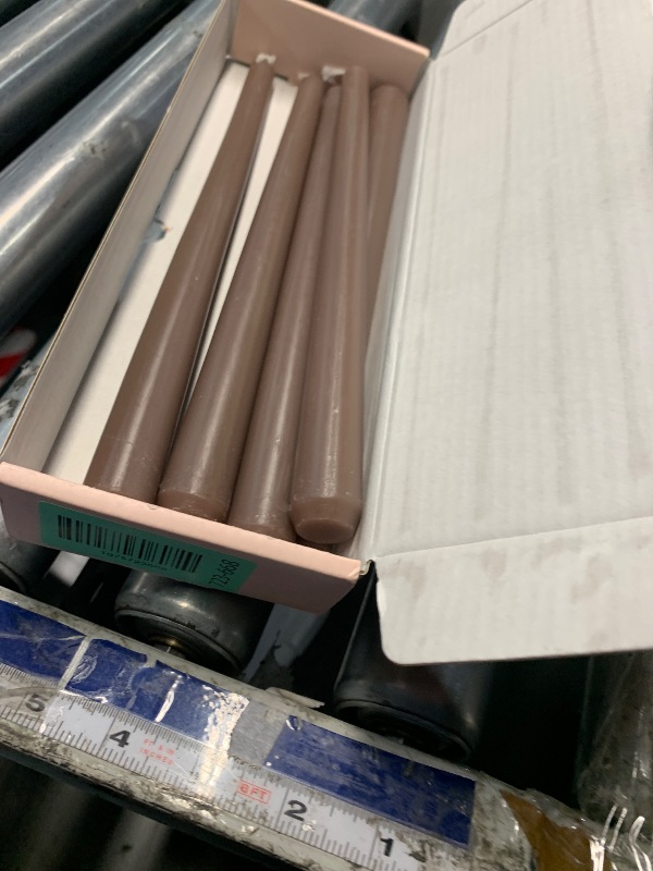 Photo 1 of ***MISSING 5***
10 Inch Grayish-Brown Taper Candles for Home Decoration, 10 Pack Unscented Candlesticks for Dinner Wedding Party, Smokeless and Dripless Candle Sticks