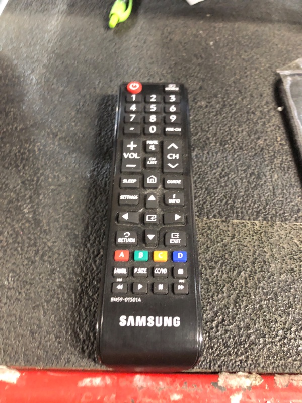 Photo 1 of ***REMOTE ONLY*** Samsung 75-Inch Class QLED Q7F Series Samsung Vision AI Smart TV (2025 Model, 75Q7F) Quantum HDR, Object Tracking Sound Lite, Q4 AI Gen1 Processor, 4K upscaling, Gaming Hub, Alexa Built-in
