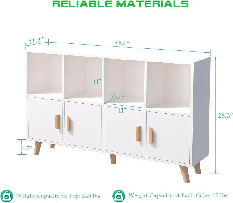 Photo 1 of ***STOCK PHOTO FOR REFERENCE ONLY***
Display Shelf with RGBW Light, Color Changing Curio Cabinet Floor Lamp with Shelves Corner Standing Column Lamp Etagere Organizer Tower Nightstand Bookcase for Living Room Bedroom Office Décor Black