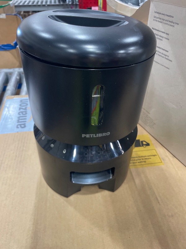 Photo 1 of **NEEDS CLEANING**PETLIBRO Automatic Cat Feeder – 3L Programmable Pet Food Dispenser with Airtight Storage, Timed Portion Control, Voice Meal Call & Dual Power Supply, Clog-Free Healthy Feeding for Cats & Small Dogs
