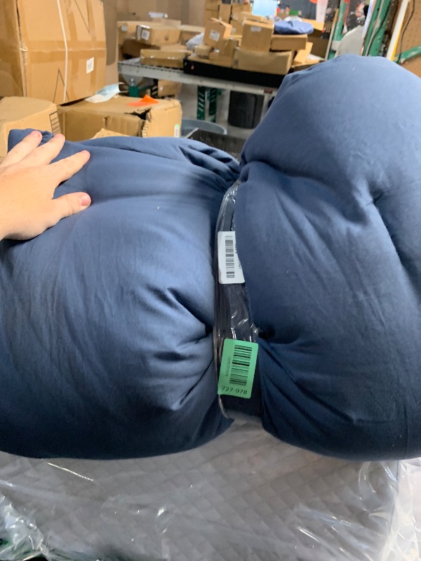 Photo 1 of ***MISSING PARTS***
Bedsure Queen Comforter Set, Navy Soft Prewashed Bedding for All Seasons, 3 Pieces GentleSoft™ Bed Set, 1 Lightweight Comforter (90"x90") and 2 Pillowcases (20"x26")