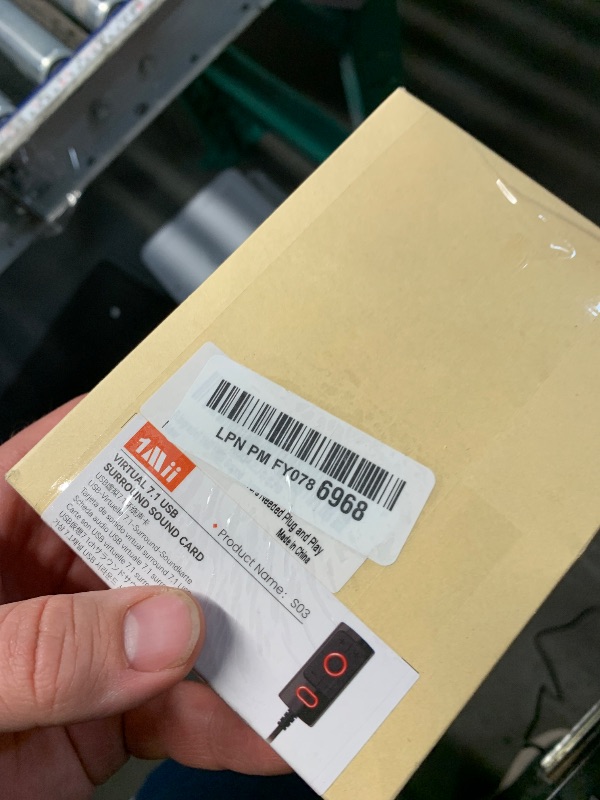 Photo 1 of [Upgrade] 1Mii USB Sound Card, 3.5mm Jack Audio Adapter - Virtual 7.1 Surround Sound - USB Adapter for Desktop/Laptop/Game Equipments, External Sound Card No Drivers Needed Plug and Play