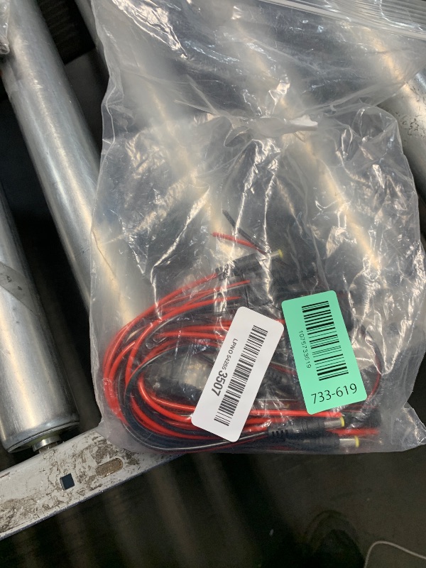 Photo 1 of (Real 18AWG) 10 Pairs 12V 5A DC Power Pigtail Barrel Plug Connector Cable, 2.1mm x 5.5mm Male Female DC Pigtail Connectors for CCTV Security Camera and 12V Power Supply Adapter by MILAPEAK