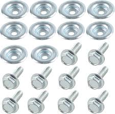 Photo 1 of ***MISSING PARTS***
20 Piece Set UTV Skid Plate Washer and Bolt Kit Compatible with Polaris RZR 570 800 900 XP 1000 Turbo Ranger General RS1 (10 Washers and 10 Bolts)