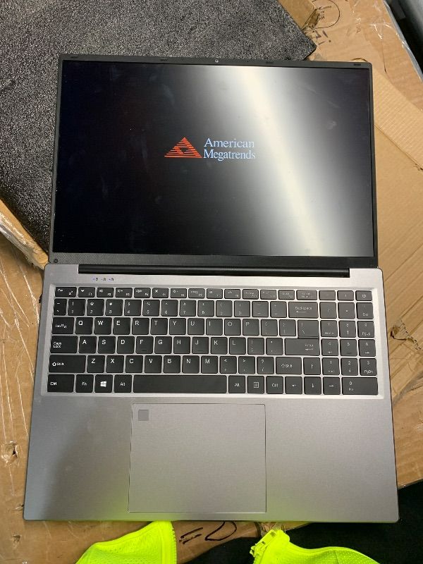 Photo 1 of **DOES NOT BOOT PAST BIOS**NO POWER CORD**
NIAKUN Laptop Computer, Gaming Laptops 2026, 16" Lap Top PC Windows 11 Pro, 16GB RAM 1TB SSD, Intel N95 Processor, Office 365, Backlit Keyboard,Fingerprint Unlock, 2-Year Warranty