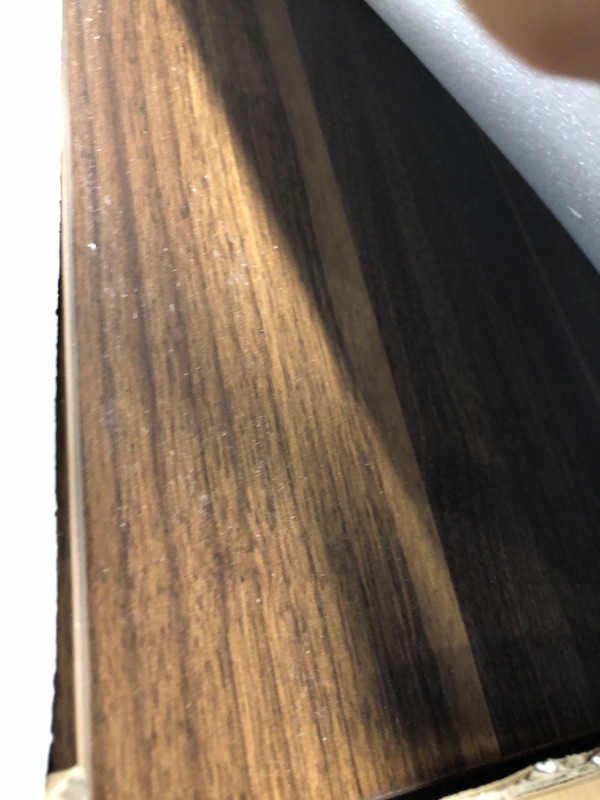 Photo 1 of ***PARTIAL SET - PRICE ADJUSTED***Tribesigns 63 inches Executive Desk and 47" lateral File Cabinet, L-Shaped Computer Desk Home Office Business Furniture with Drawers and Storage Shelves, Office Table,Brown and Black