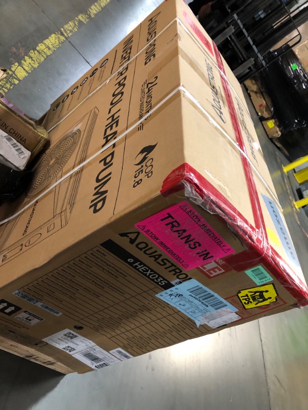 Photo 1 of ***FACTORY SEALED***AQUASTRONG Inverter Swimming Pool Heat Pump,Pool Heater for Above Ground and Inground Pool Heating Smart WiFi Control and Cooling Pool Heater Pools Up to, 9000 Gallons