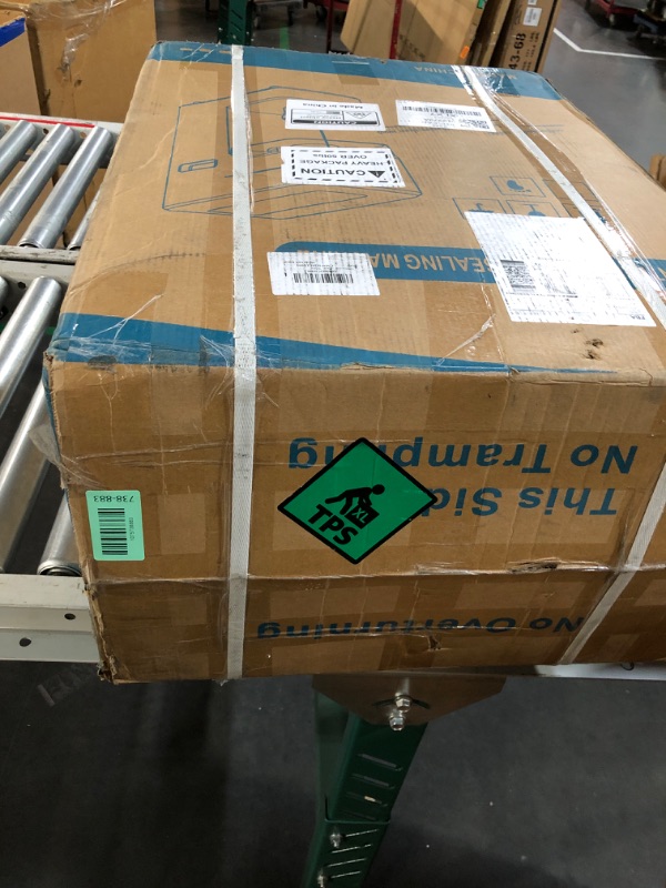 Photo 1 of ***FACTORY SEALED*** Commercial Can Sealer Machine, Fully Automatic Soda Can Sealer Machine for Drinks with 360° Seam Sealing & Auto Lifting System, Heavy-Duty Steel Can Sealing Machine for Aluminum & Plastic Cans, White