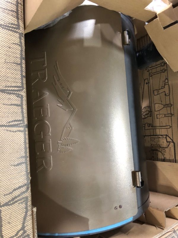 View 4 of ***FACTORY SEALED ***Traeger Grills Pro 22 Wood Pellet Grill & Smoker, Electric Pellet Smoker Grill Combo, 6-in-1 BBQ Versatility, 572 sq. in. Grilling Capacity, Meat Probe, 450 Degree Max Temperature, 18LB Hopper, Bronze