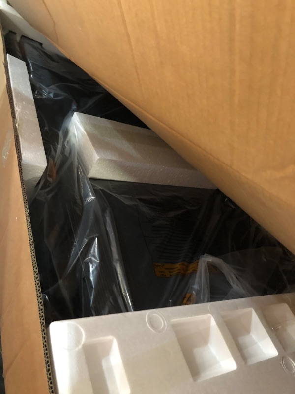 Photo 1 of ***FACTORY SEALED - OPENED FOR INSPECTION***Acezoe Folding Treamill with 15% AUTO Incline and Handle Bar, 3.0HP Treadmills for Home, Under Desk Treadmill with 300LBS Capacity, Walking Pad with Speaker, APP/Remote Control P30 Black Orange