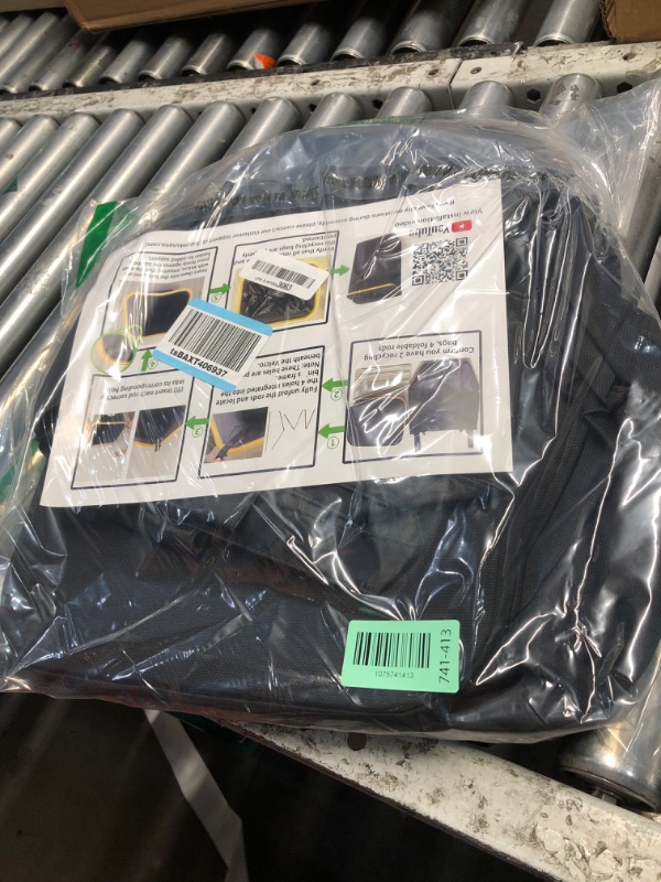 Photo 1 of ***MISSING PARTS***
Pakusane Recycling Bin for Kitchen Indoor Home, Large 26 Gallon 100L Recycle Bin with Lid Removeable Reusable Inner Bag Bottle Can Glass Waste Plastice Stickers,Black