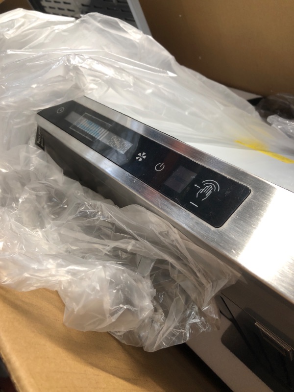 Photo 1 of **MISSING SOME ATTACHMENTS**IKTCH 30-inch Wall Mount Range Hood 900 CFM Ducted/Ductless Convertible, Kitchen Chimney Vent Stainless Steel with Gesture Sensing & Touch Control Switch Panel, 2 Pcs Adjustable Lights(IKP02-30'')