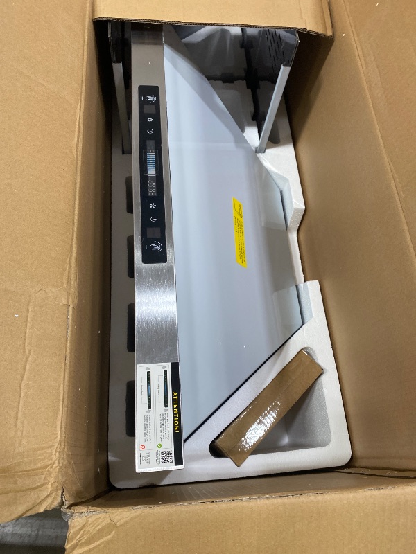 Photo 1 of **MISSING SOME ATTACHMENTS**IKTCH 30-inch Wall Mount Range Hood 900 CFM Ducted/Ductless Convertible, Kitchen Chimney Vent Stainless Steel with Gesture Sensing & Touch Control Switch Panel, 2 Pcs Adjustable Lights(IKP02-30'')