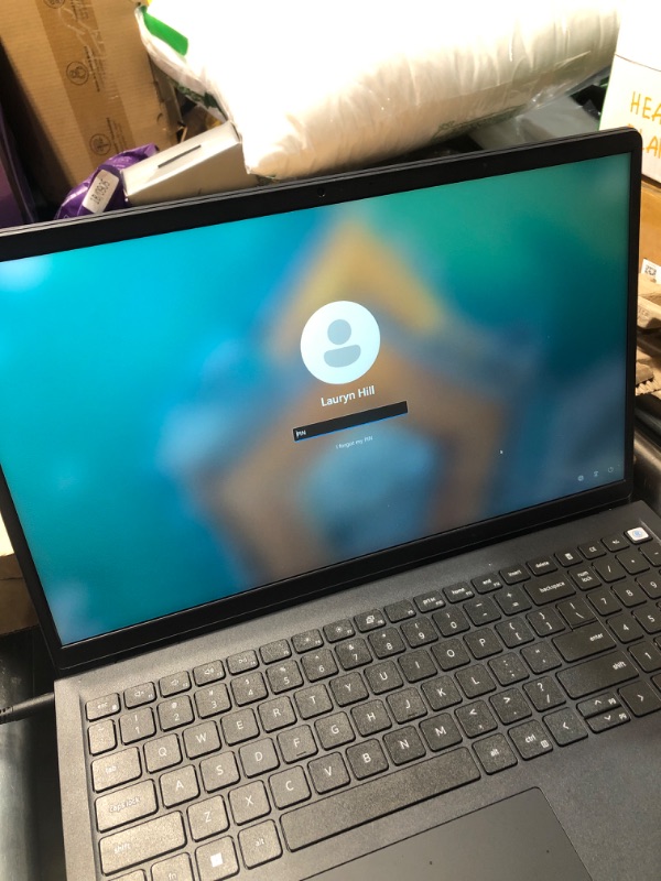Photo 1 of ***DAMAGED - SEE NOTES/PICTURES***Dell Inspiron 15 3520 Laptop - 15.6-inch FHD (1920x1080) 120Hz Display, Core i5-1235U Processor, 16GB DDR4 RAM, 512GB SSD, WiFi 6, Iris Xe Graphics, Win 11 Home - Carbon Black