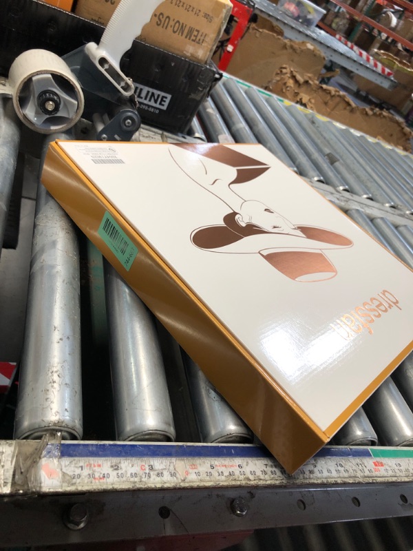 View 2 of ***FACTORY SEALED*** dressfan Wide Brim Fascinator Derby Hats for Women,20s Linen Detachable Flowers Big Fascinator Hat with Headband for Derby Church Wedding Tea Party,X38-Red
