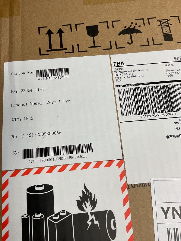 Photo 1 of ***FACTORY SEALED*** Yxk Zero1 4-Bay Desktop NAS, Intel N100 Quad-Core CPU, User-Friendly Home NAS Storage, Support 120TB (Diskless), 8GB RAM, Remote Access, 2 * 2.5GbE, 4K HDMI, Network Attached Storage
