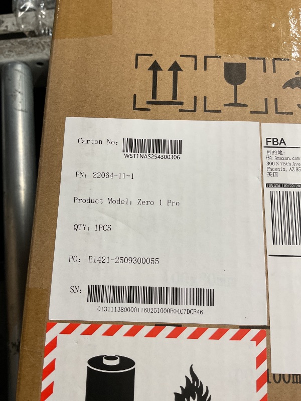 Photo 1 of ***FACTORY SEALED*** Yxk Zero1 4-Bay Desktop NAS, Intel N100 Quad-Core CPU, User-Friendly Home NAS Storage, Support 120TB (Diskless), 8GB RAM, Remote Access, 2 * 2.5GbE, 4K HDMI, Network Attached Storage