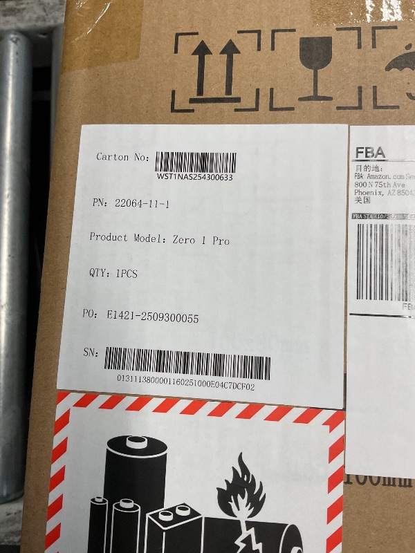 Photo 1 of ***FACTORY SEALED*** Yxk Zero1 4-Bay Desktop NAS, Intel N100 Quad-Core CPU, User-Friendly Home NAS Storage, Support 120TB (Diskless), 8GB RAM, Remote Access, 2 * 2.5GbE, 4K HDMI, Network Attached Storage