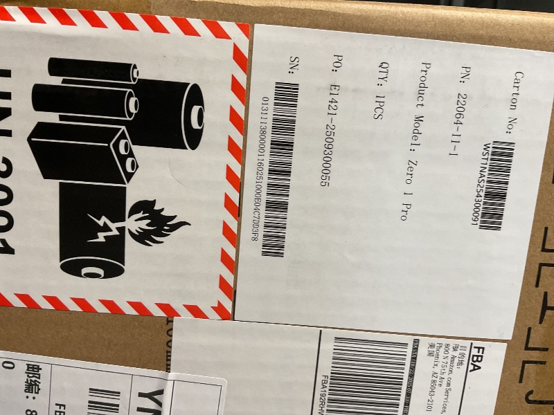 Photo 1 of ***FACTORY SEALED*** xk Zero1 4-Bay Desktop NAS, Intel N100 Quad-Core CPU, User-Friendly Home NAS Storage, Support 120TB (Diskless), 8GB RAM, Remote Access, 2 * 2.5GbE, 4K HDMI, Network Attached Storage