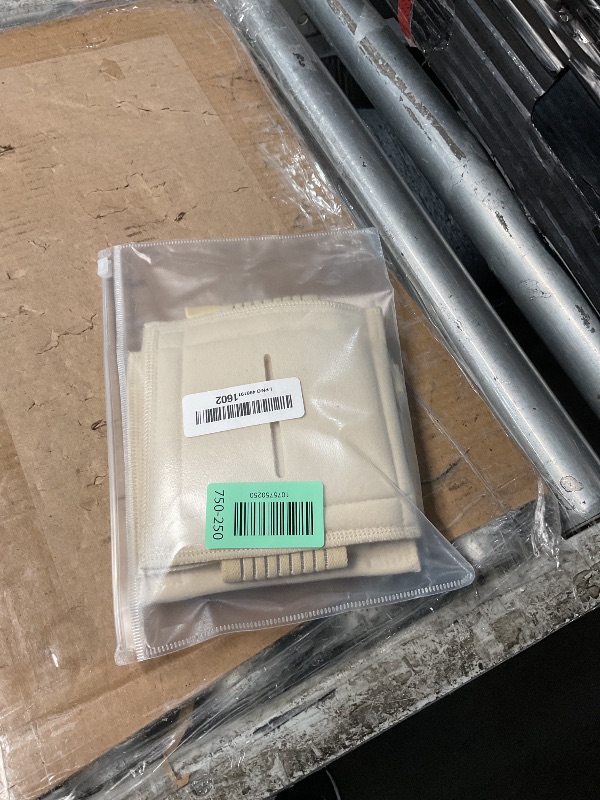 Photo 1 of [2 Pack] Feeding Tube Belt, PEG Tube Holder G-Tube Protective Belt Breathable Beige with Slit for G Tube J Tube PEG Tube Supplies, No More Taping The Tube