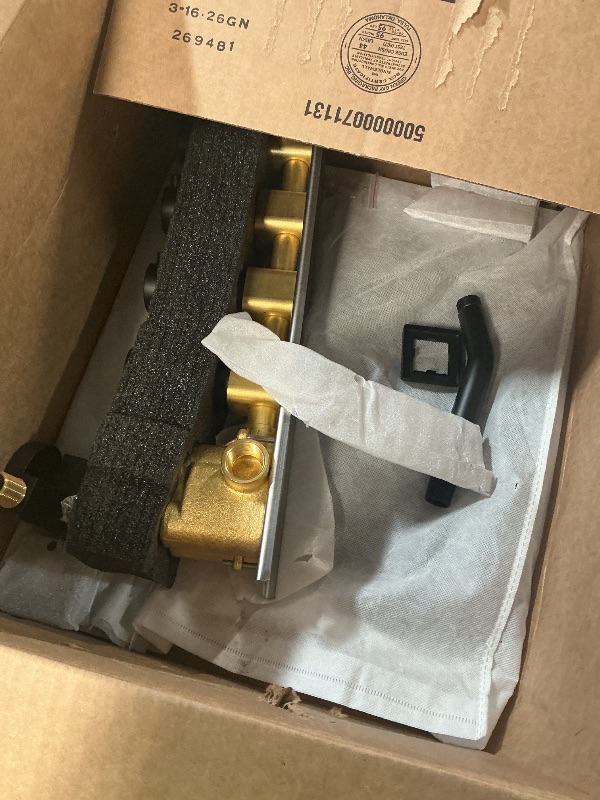 View 4 of ***PARTS ONLY***
Dasan Thermostatic Shower System, Matte Black