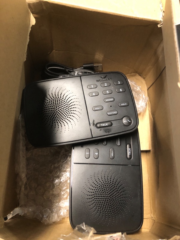 Photo 1 of ***missing 2***SANZUCO Intercoms Wireless for Home Upgraded, Hands Free Intercom 5300ft, Real-Time Two Way Intercoms for Home with Group Call, Full Duplex Wireless Intercom System for Business Office(4 Pack)