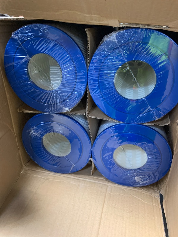 Photo 1 of ***FACTORY SEALED***Cryspool® 07112 Filter Compatible with Clean and Clear Plus 520, CCP520, PCC130, R173578, 178585, 817-0143, C-7472, FC-1978, 4×130 Sq. Ft Pool Filter Cartridge, 4 Pack