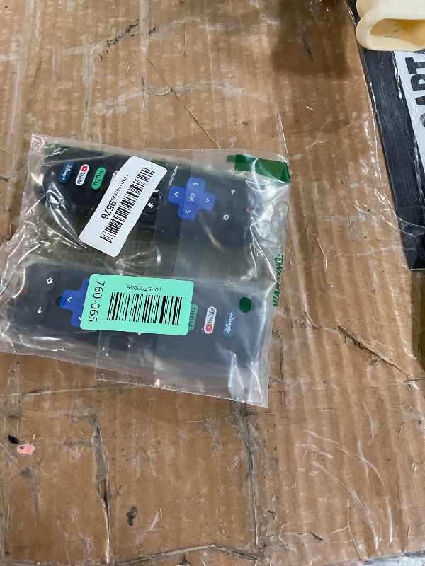 Photo 1 of (Pack of 2) Replacement Remote Control Only for Roku TV, Compatible for TCL Roku/Hisense Roku/Onn Roku/Sharp Roku/Element Roku/Westinghouse Roku/Philips Roku Smart TVs (Not for Roku Stick and Box)