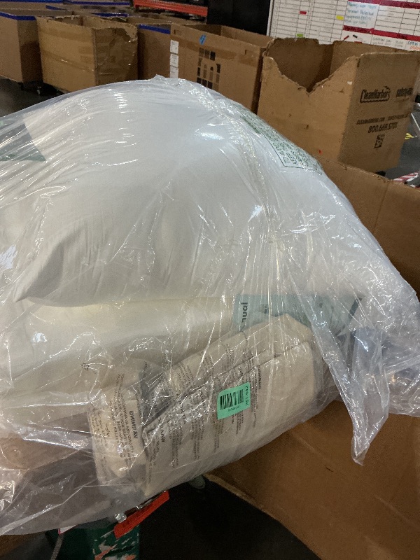 View 2 of ***MISSING COVER*** MIULEE Beige Outdoor Chair Cushion 24x24 Inch for Patio Furniture Linen Textured Waterproof & 3 Year Color Fastness Seat and Back Couch Cushion with Ties No Slip Design