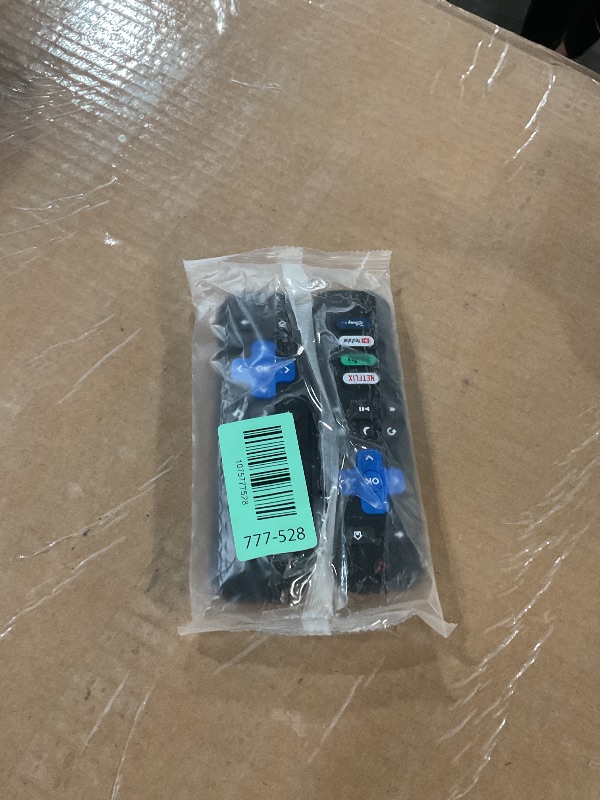 Photo 1 of (Pack of 2) Replacement Remote Control Only for Roku TV, Compatible for TCL Roku/Hisense Roku/Onn Roku/Sharp Roku/Element Roku/Westinghouse Roku/Philips Roku Smart TVs (Not for Roku Stick and Box)