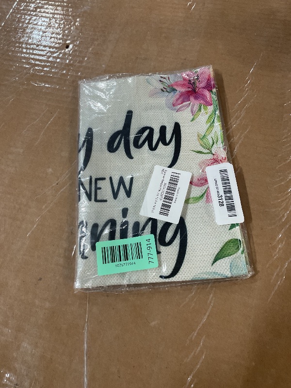 Photo 1 of ***STOCK IMAGE FOR REFERENCE***
Summer Garden Flag Vintage Smile Daisy Funny Vertical Double Sided Seasonal Inspirational Yard Outdoor Decorations 12.5 x 18 Inch