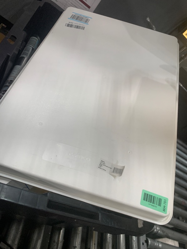 View 2 of 18 x 26 Inch Plastic Tray White