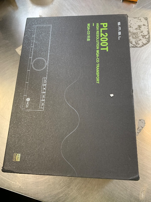 Photo 1 of SMSL PL200T CD Player MQA-CD Digital Turntable Hi-Fi Decoder 32bit/768kHz DSD512 Optical/Coaxial/I²S/AES Output Professional Clock Input Home/Studio Audio System Transparent Dust Cover