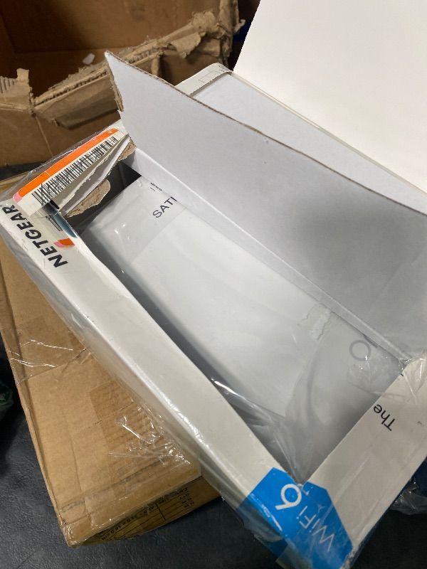 Photo 1 of NETGEAR Orbi Whole Home Tri-Band WiFi 6 Mesh Network System (RBK852) – Router with 1 Satellite Extender -Security Features - Coverage Up to 5,000 sq. ft., 100 Devices - AX6000 (Up to 6Gbps)
